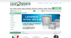 Desktop Screenshot of lojaodonto.com.br